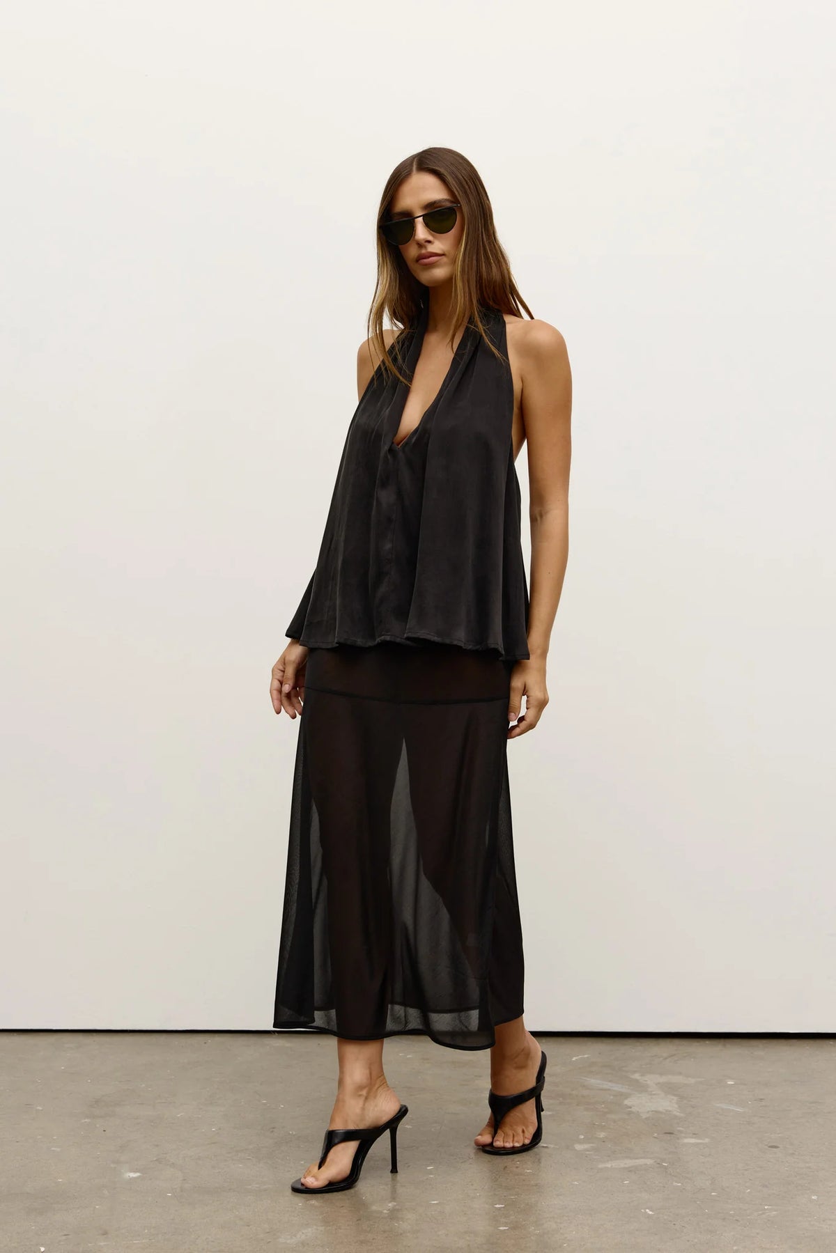 GEORGIE SKIRT - BLACK