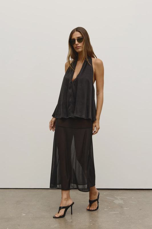 GEORGIE SKIRT - BLACK