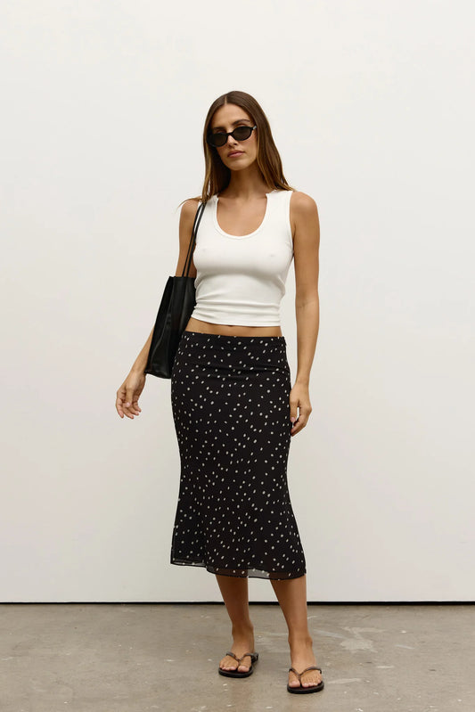 ELLE SKIRT - POLKA DOT