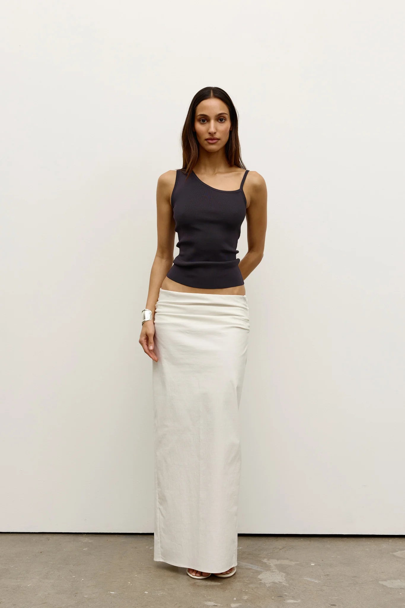 Attard Knit Top - Slate