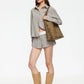 NIRVANA SHORT - VINTAGE BEIGE PLAID