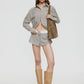 NIRVANA SHORT - VINTAGE BEIGE PLAID
