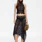 Trophy Midi Skirt - Noir