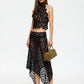 Trophy Midi Skirt - Noir