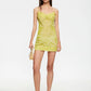 Rhode Mini Dress - Chartreuse