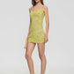 Rhode Mini Dress - Chartreuse