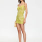 Rhode Mini Dress - Chartreuse
