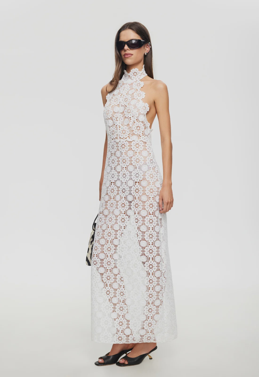 Trophy Maxi Dress - Porcelain