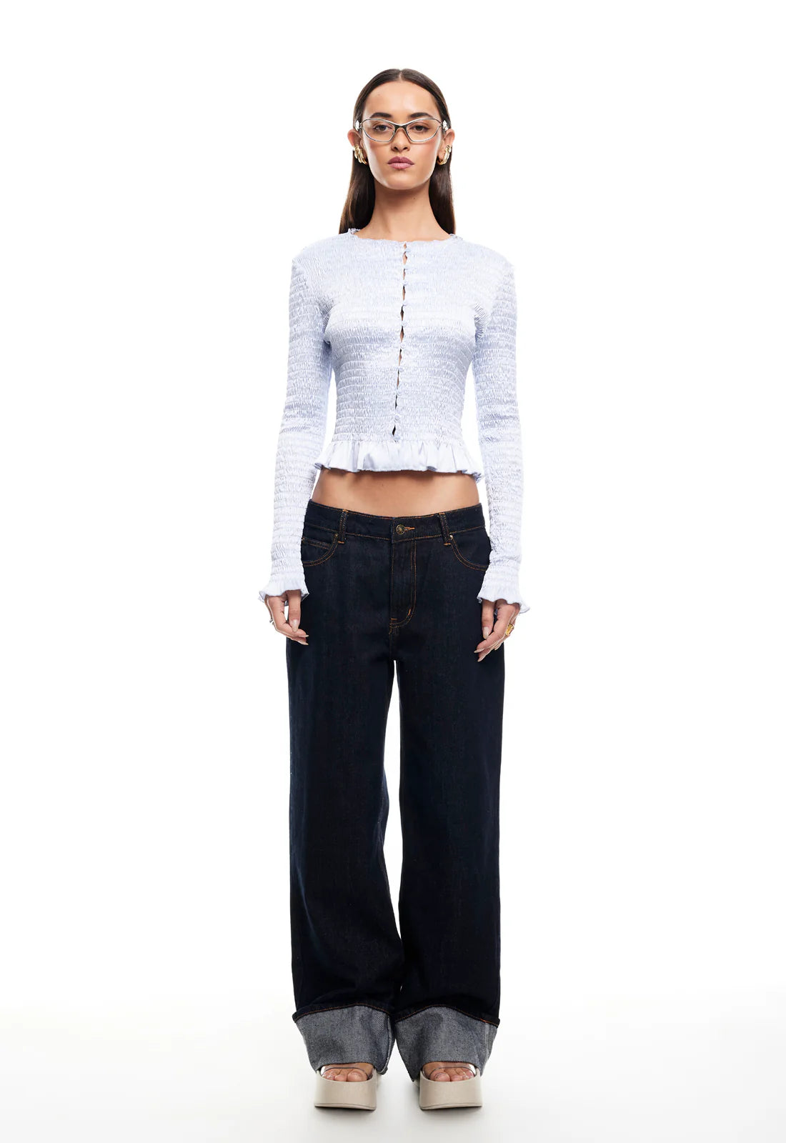 Terra Long Sleeve - Soft Blue