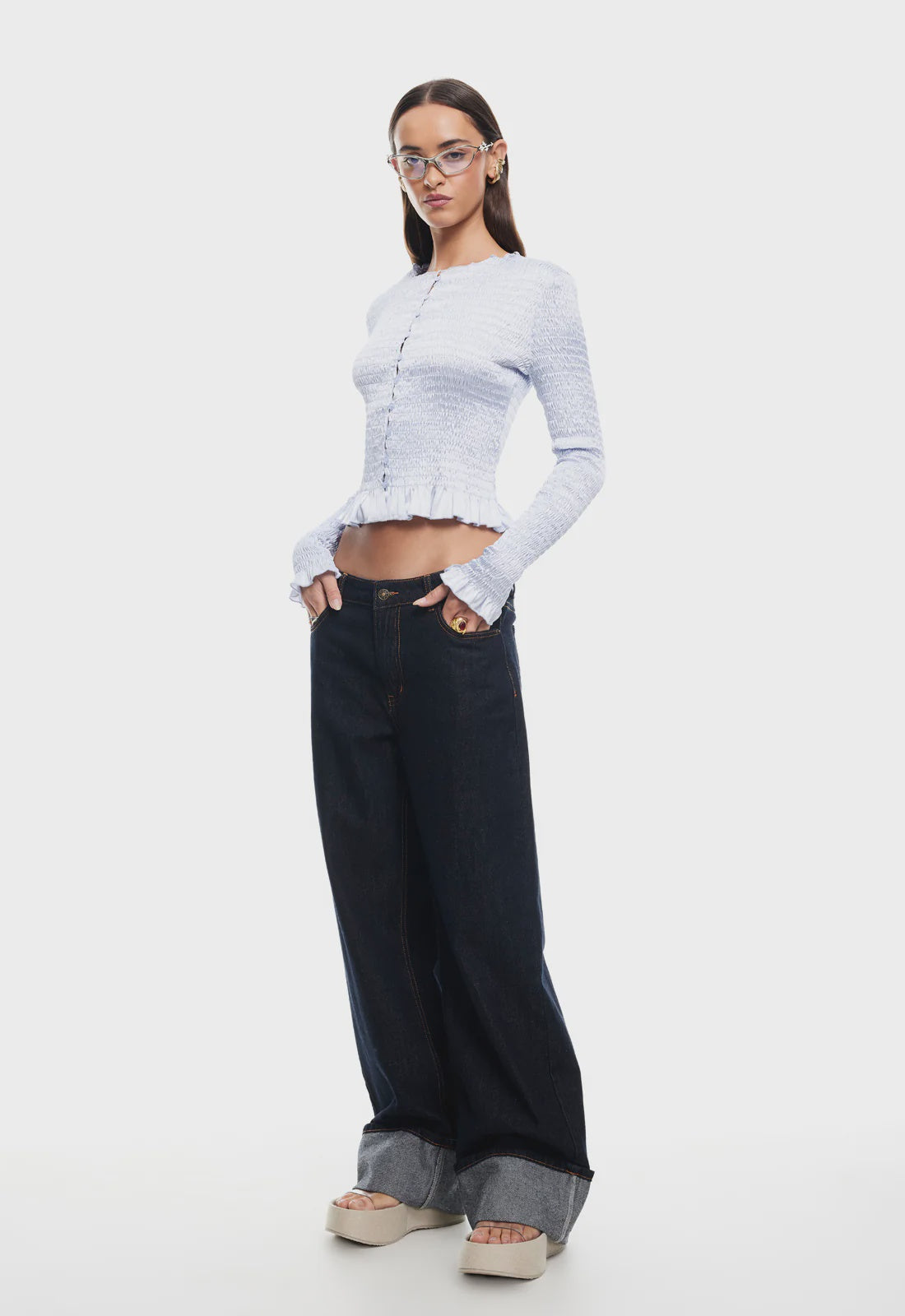 Terra Long Sleeve - Soft Blue