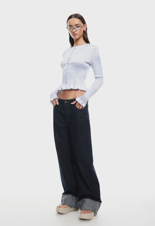 Terra Long Sleeve - Soft Blue