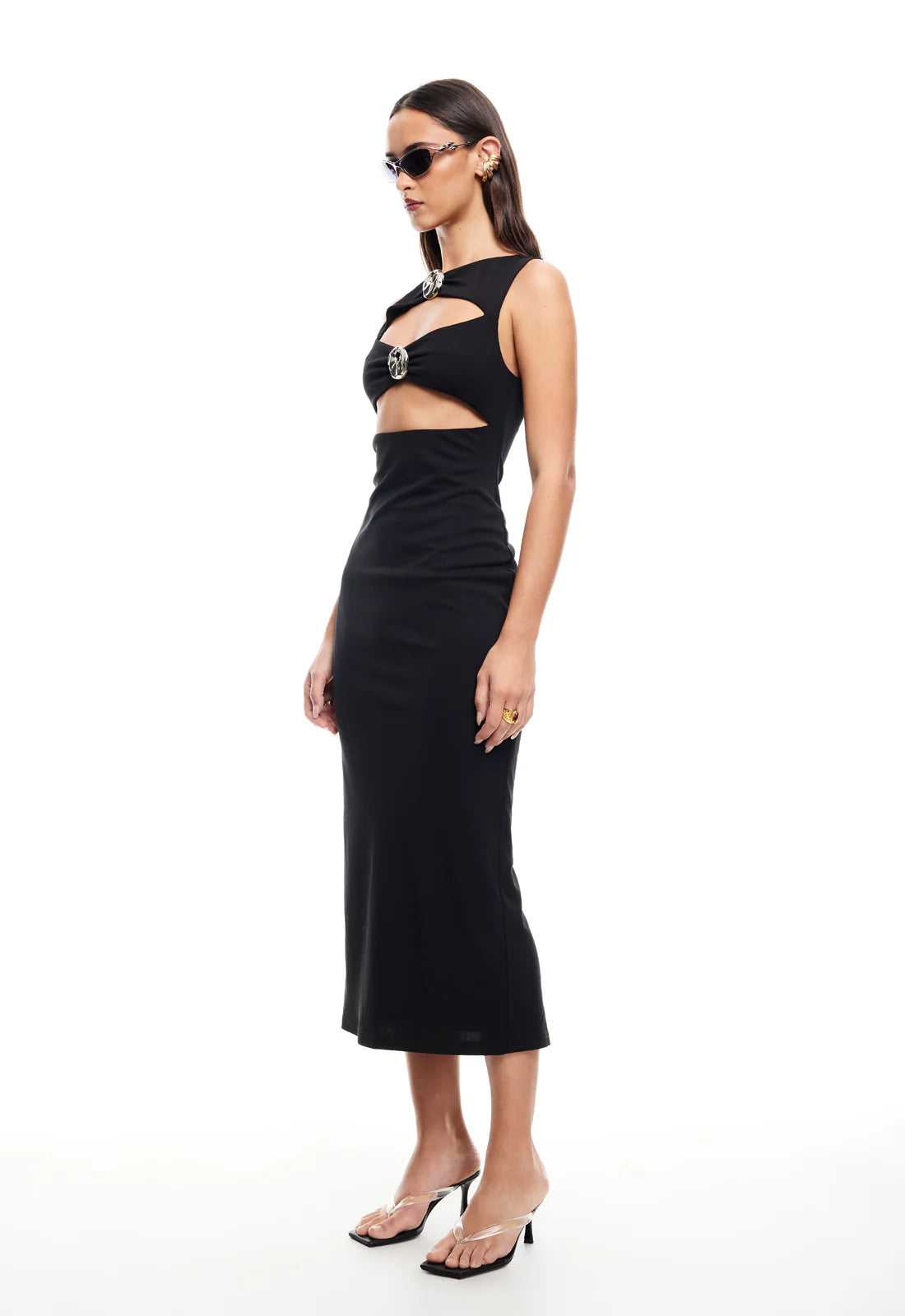 After Hours Midi Dress - Onyx