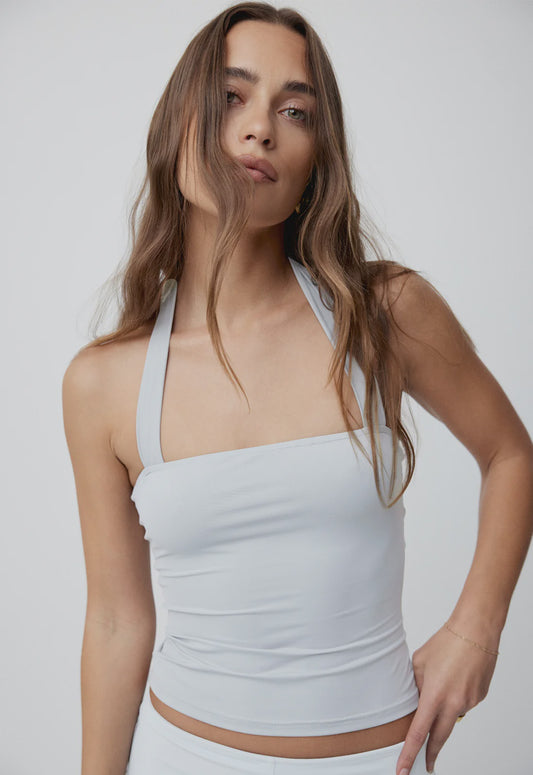 Rouje Halter Top - Smoke