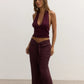 Helena Knit Top - Plum