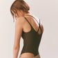 Distortion Bodysuit - Tarmac