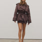 Reece Trench Coat - Espresso