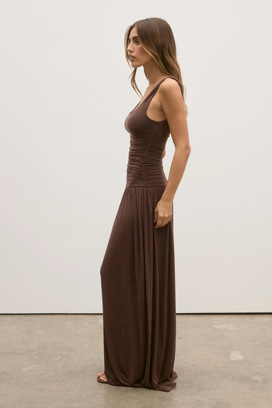 Lyra Dress - Chocolate