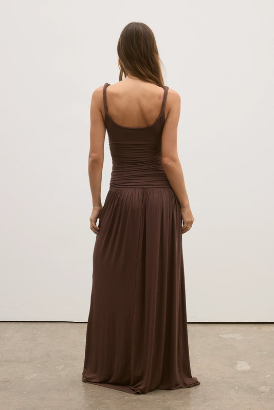 Lyra Dress - Chocolate