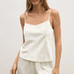 CELESTE TOP - IVORY