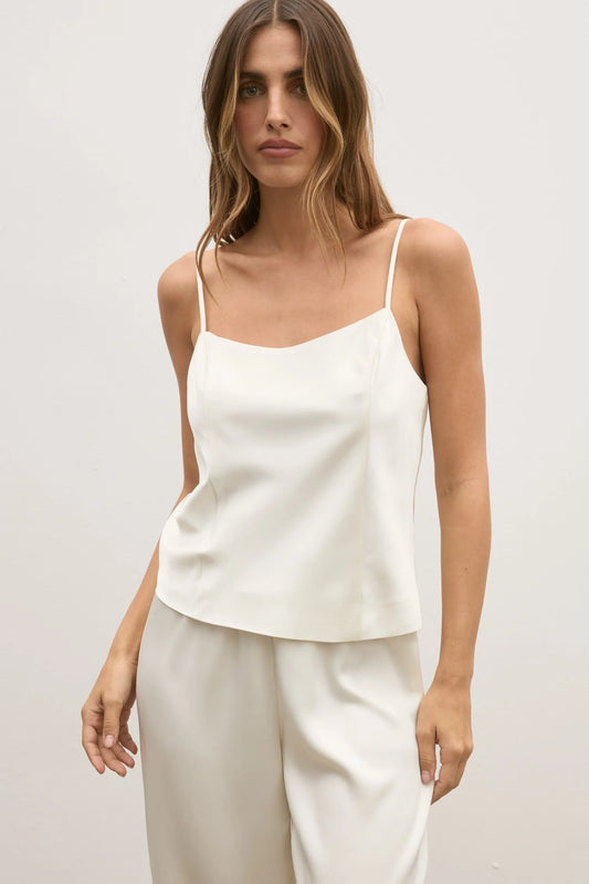 CELESTE TOP - IVORY