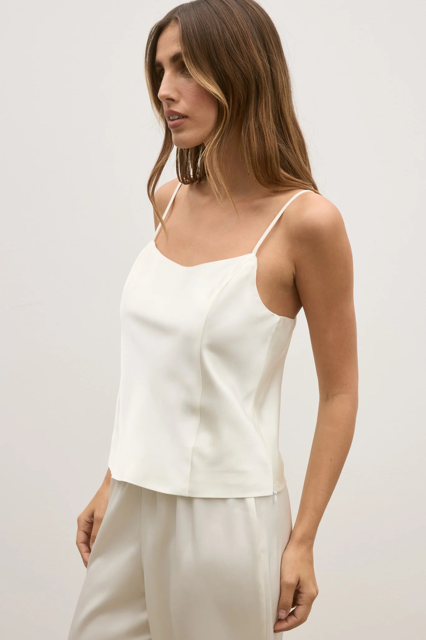 CELESTE TOP - IVORY