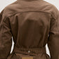 VIOLET DENIM JACKET - CHOCOLATE