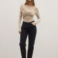 EDIE BODYSUIT - ALMOND
