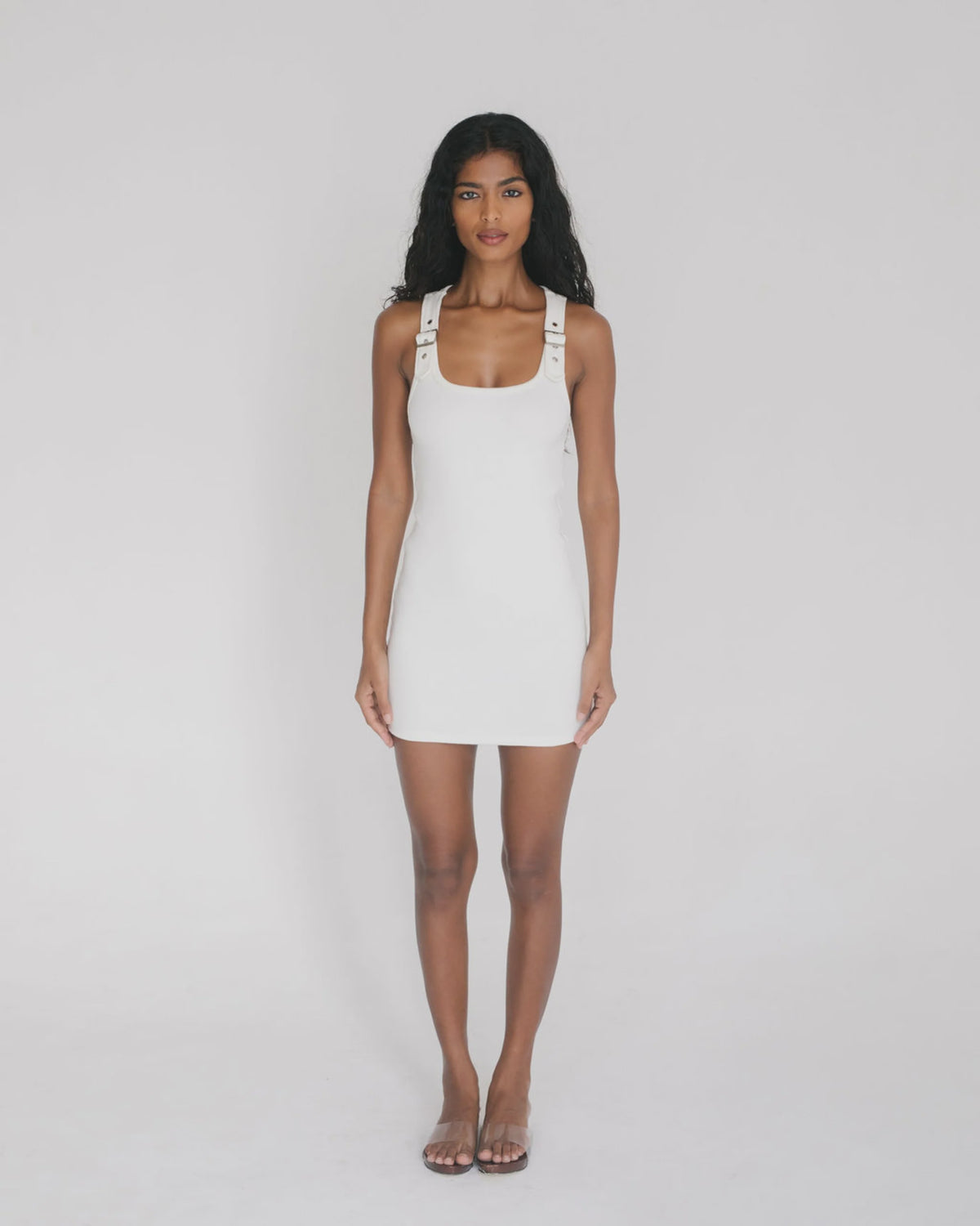 Esperanza Tank Dress - White