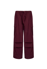 UTILITY PANT - BURGUNDY