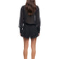 GIRLS GIRLS GIRLS MINI DRESS - ONYX POLKA