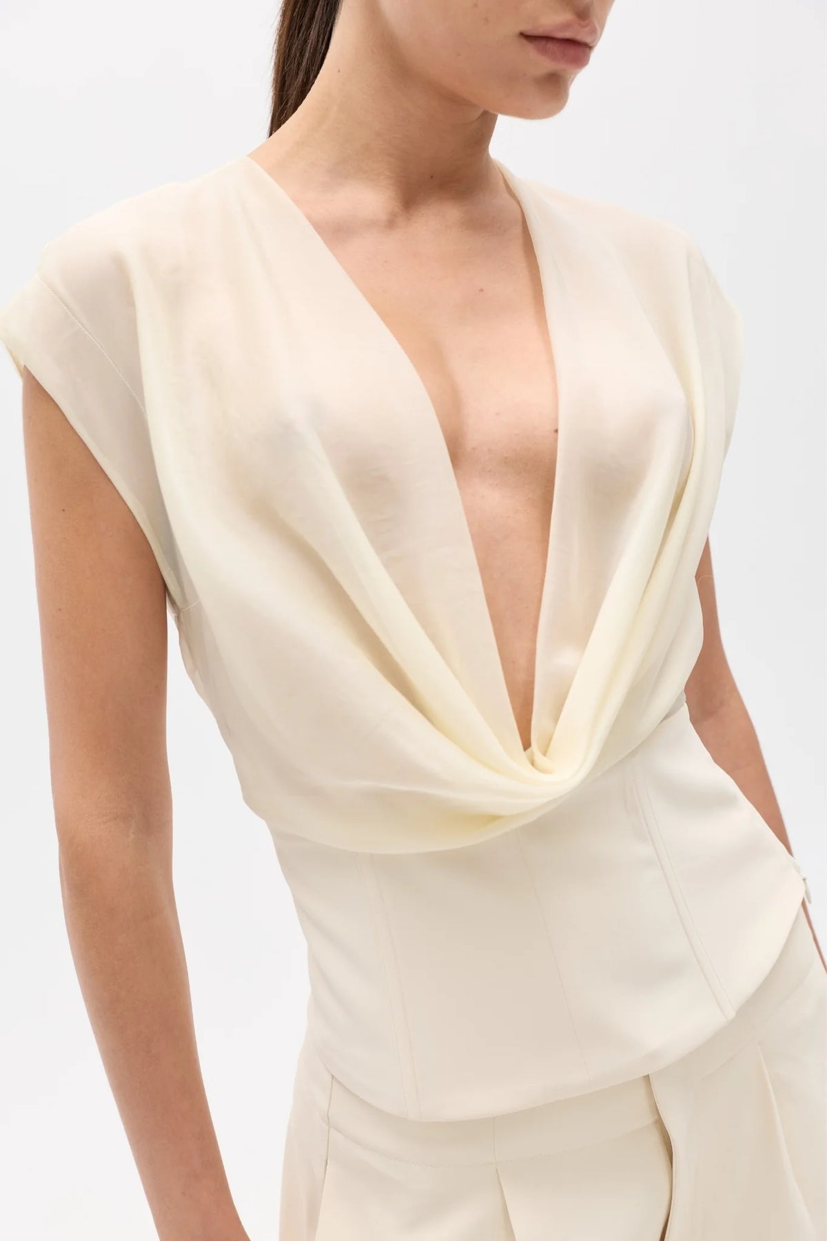 Tessie top - ivory