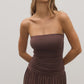 Leah Dress - Chocolate