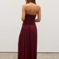 Leah Dress - Wine