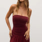 Leah Dress - Wine