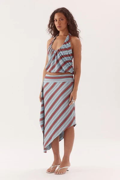 Zumi Stripe Top - Zumi Stripe Blue