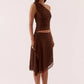 HARPER TOP - CHOCOLATE