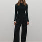 Palace Fold Waist Jean - Backstage Black