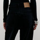 Palace Fold Waist Jean - Backstage Black