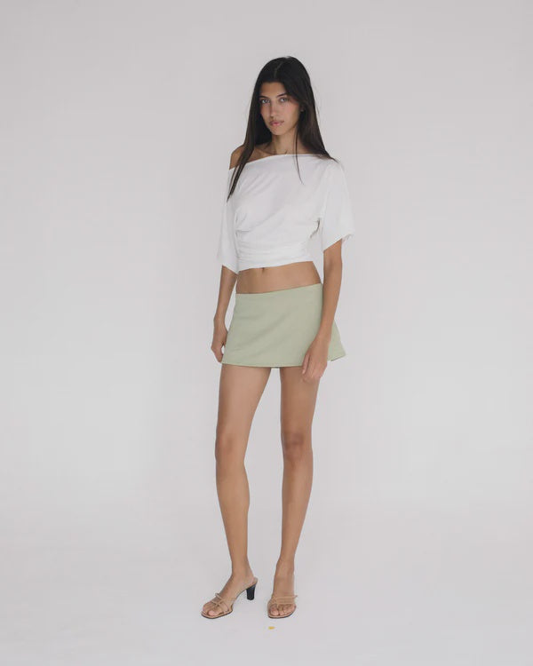 Micro Skort - Pistachio