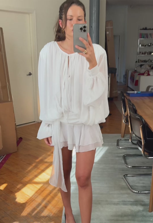 ELEMENTS MINI DRESS - MOONLIGHT