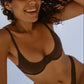 Bella Bikini Top - Brown
