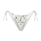 Concha Bikini Bottom - White