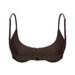 Bella Bikini Top - Brown