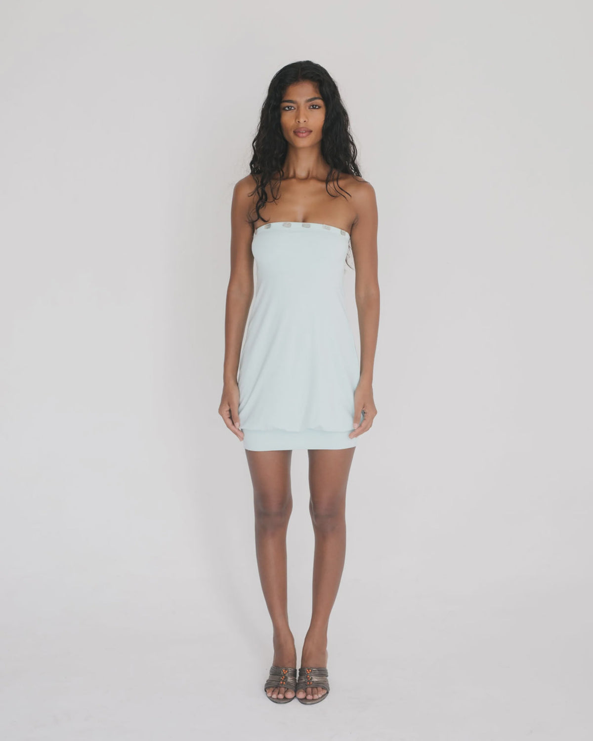 Canaria Dress - Aqua