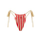 Kora bottom - red/yellow stripe