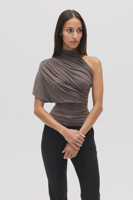GLORIA TOP -SMOKE