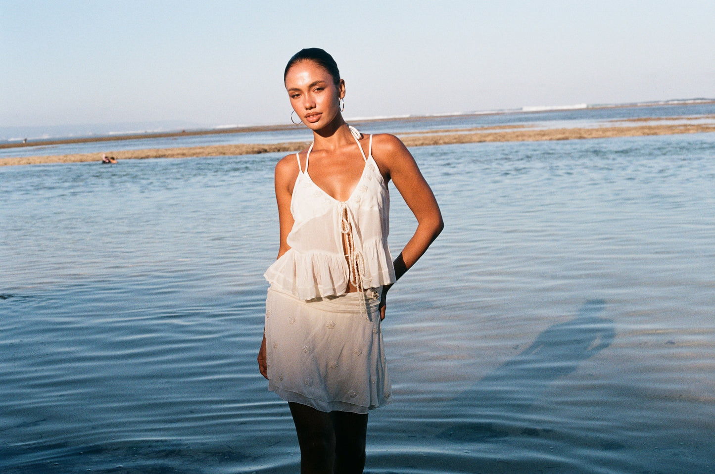Plumeria Top - Creme