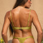 Cindy Bikini Top - Green Glow