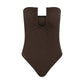 Noa bodysuit - BROWN