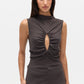NORA TOP - CHARCOAL